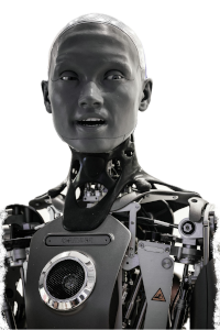 calm humanoid robot